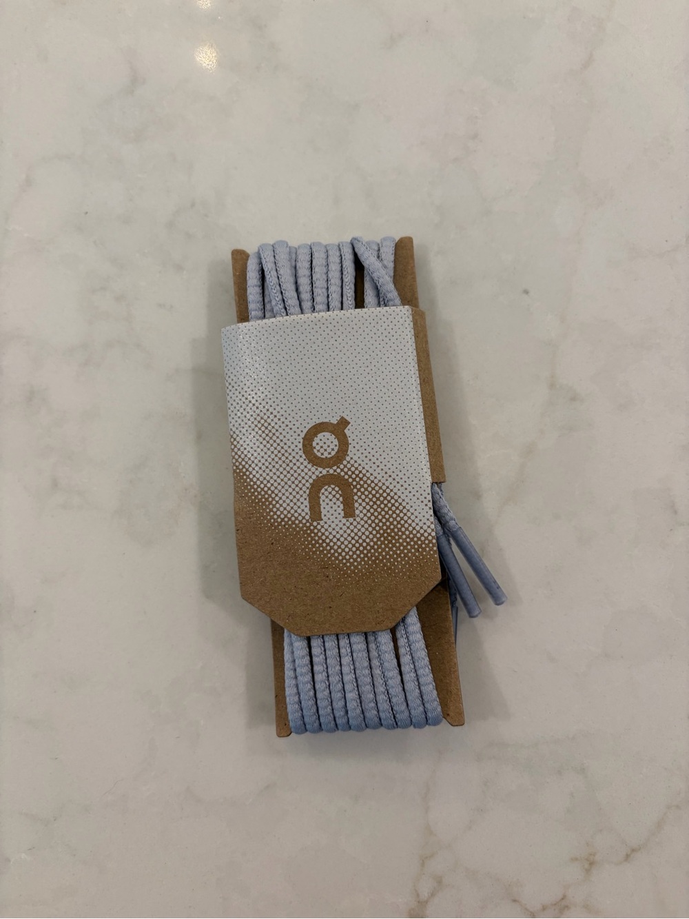 On cloud Running Light Blue Elastic Shoe Laces